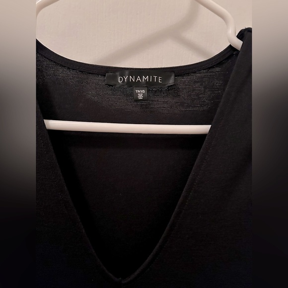 🔸ADD ON 5$ | Dynamite | Mini long sleeves black dress - Picture 4 of 5